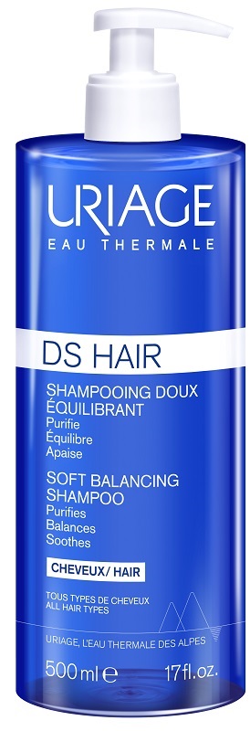 URIAGE DS HAIR SHAMPOO DELICATO RIEQUILIBRANTE 500 ML - Farma Nice