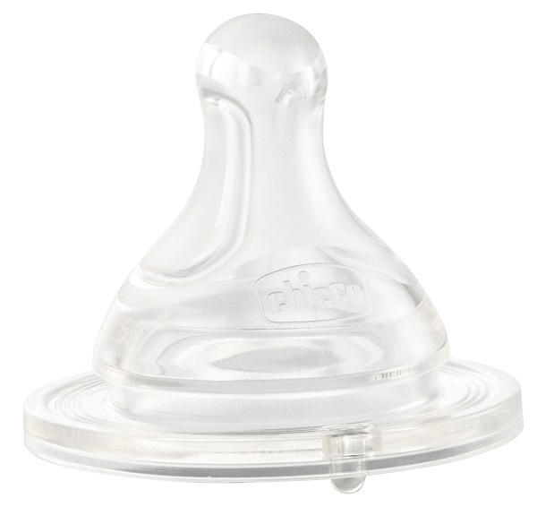 CHICCO TETTARELLA PERFECT 5 4M IN SILICONE 3 FORI 2 PEZZI - Farma Nice
