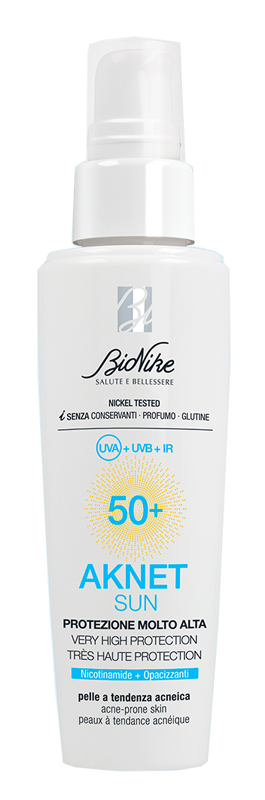 AKNET SUN PROTEZIONE MOLTO ALTA SPF50+ 50 ML - Farma Nice