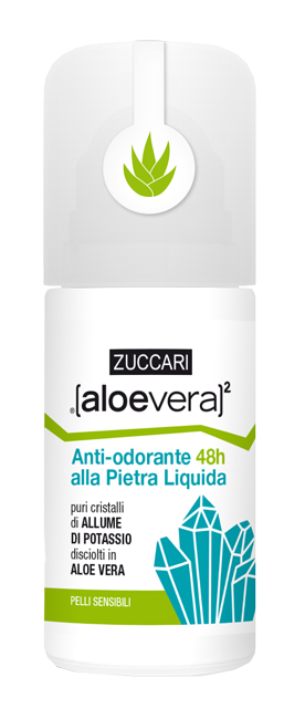 ALOEVERA2 ANTIODORE PIETRA LIQUIDO ROLL ON 50 ML - Farma Nice