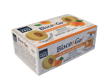 NUTRIFREE BISCO&GO CON FARCITURA ALL'ALBICOCCA 4X40 G - Farma Nice