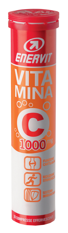 ENERVIT VITAMINA C1000 20 COMPRESSE EFFERVESCENTI - Farma Nice