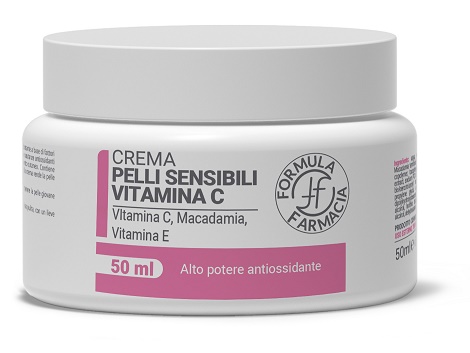 FORMULA CREMA VISO PELLI SENSIBILI VITAMINA C 50 ML SENZA CONSERVANTI - Farma Nice