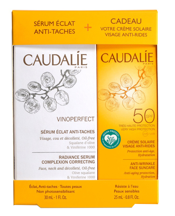 VINOPERFECT COFANETTO SIERO + SOLARE 25 ML 2020 SIERO 30 ML + CREMA SOLARE SPF50 25 ML - Farma Nice