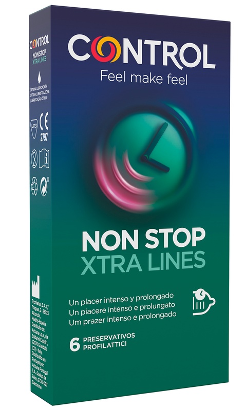 CONTROL NON STOP XTRA LINES 6 PEZZI - Farma Nice