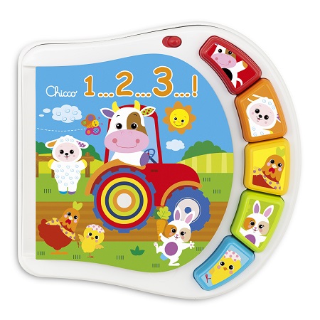 CHICCO GIOCO BS LIBRO FATTORIA DEI NUMERI - Farma Nice