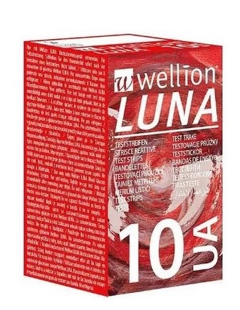 WELLION STRISCE PER LA DETERMINAZIONE DELL'ACIDO URICO 10 PEZZI - Farma Nice