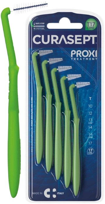 CURASEPT PROXI ANGLE T17 CONE VERDE/GREEN - Farma Nice