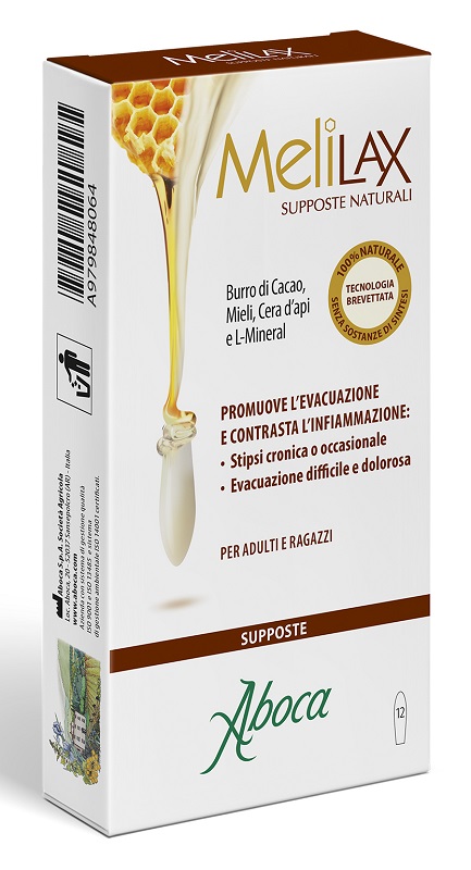MELILAX 12 SUPPOSTE - Farma Nice