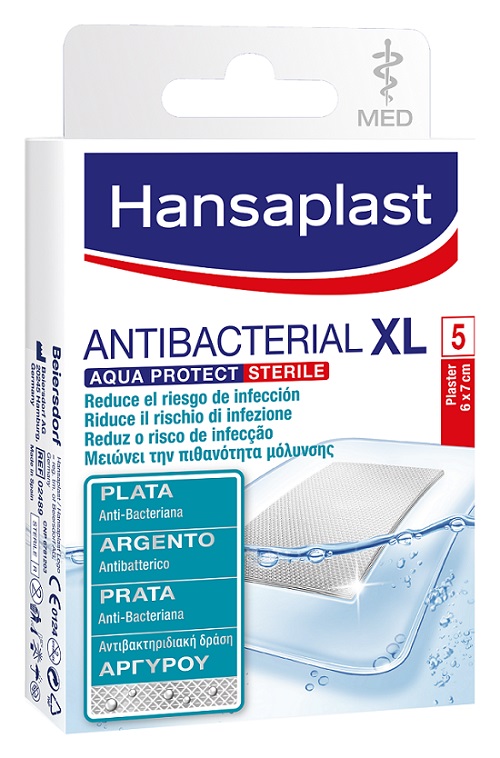 HANSAPLAST AQUA PROTECT EXTRA LARGE SILVER 5 PEZZI - Farma Nice