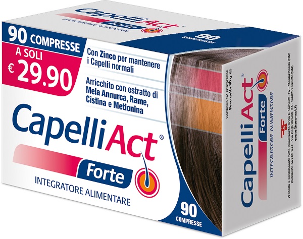 CAPELLI ACT FORTE 90 COMPRESSE - Farma Nice