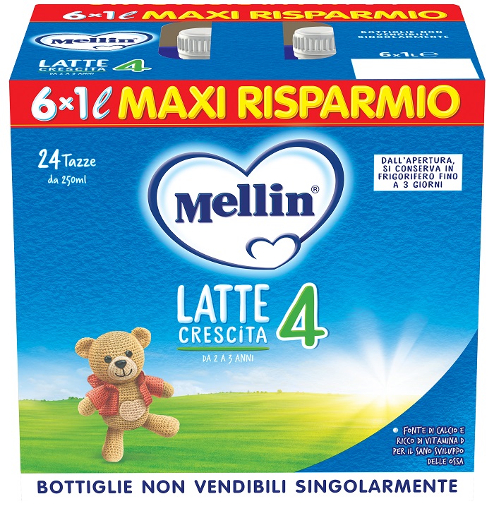 MELLIN 4 LATTE 6X1000 ML - Farma Nice