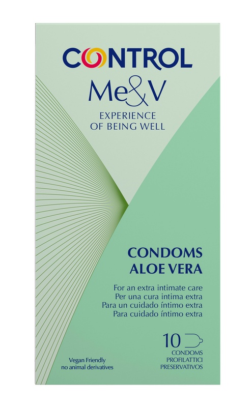 CONTROL ME&V CONDOMS ALOE VERA 10 PEZZI - Farma Nice