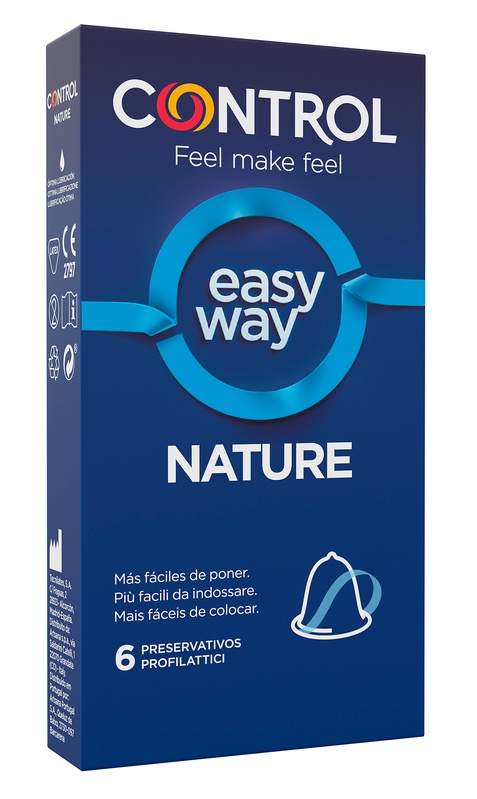 PROFILATTICO CONTROL EASY WAY NATURE 6 PEZZI - Farma Nice