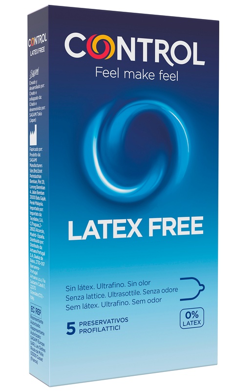 CONTROL LATEX FREE 5 PEZZI - Farma Nice