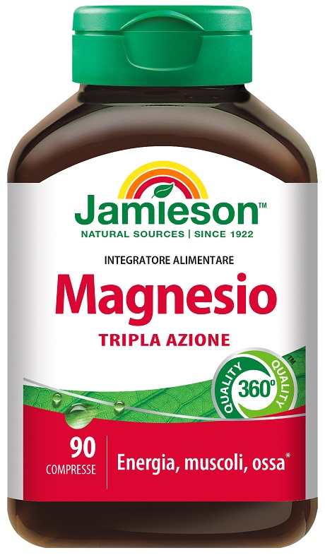 JAMIESON MAGNESIO TRIPLA AZIONE 90 COMPRESSE - Farma Nice