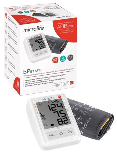 MISURATORE DI PRESSIONE MICROLIFE B3 AFIB - Farma Nice