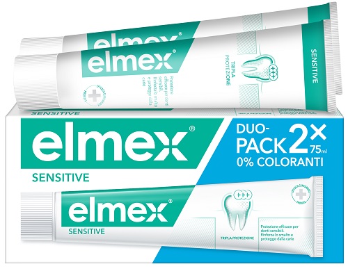 ELMEX SENSITIVE DENTIFRICIO BITUBO 2X75 ML - Farma Nice