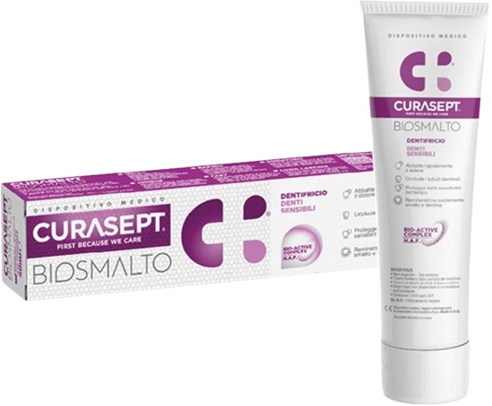 CURASEPT BIOSMALTO DENTIFRICIO DENTI SENSIBILI 75 ML - Farma Nice