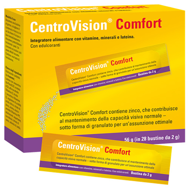CENTROVISION COMFORT 28 BUSTINE GUSTO ARANCIA - Farma Nice