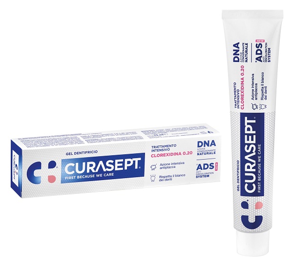 CURASEPT DENTIFRICIO 0,20 75 ML ADS+DNA - Farma Nice