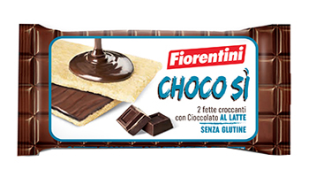 CIALDE DI RISO E MAIS RICOPERTE CON CIOCCOLATO AL LATTE 26 G - Farma Nice