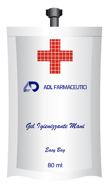 ADL FARMACEUTICI GEL IGIENIZZANTE EASYBAG 80 ML - Farma Nice