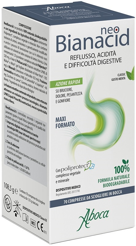 NEOBIANACID 70 COMPRESSE MASTICABILI - Farma Nice
