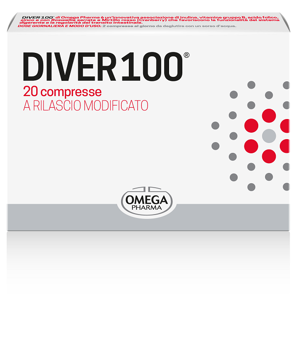DIVER 100 20 COMPRESSE - Farma Nice