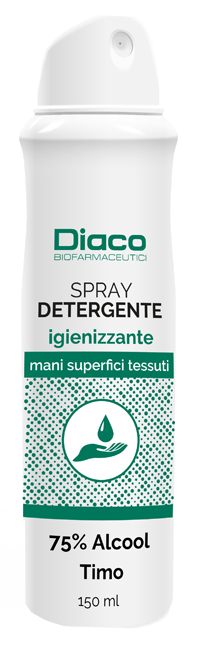 SPRAY DETERGENTE IGIENIZZANTE MANI E SUPERFICI SPRAY 150 ML - Farma Nice