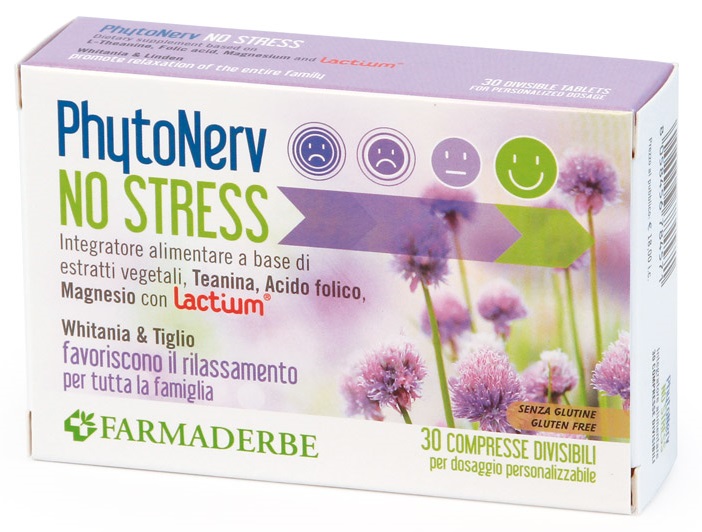 PHYTONERV NO STRESS 30 COMPRESSE - Farma Nice