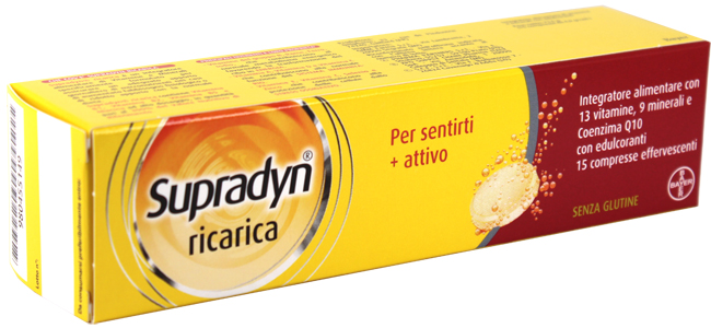 SUPRADYN RICARICA 15 COMPRESSE EFFERVESCENTI - Farma Nice