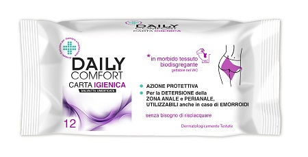 DAILY COMFORT CARTA IGIENICA 12 PEZZI - Farma Nice