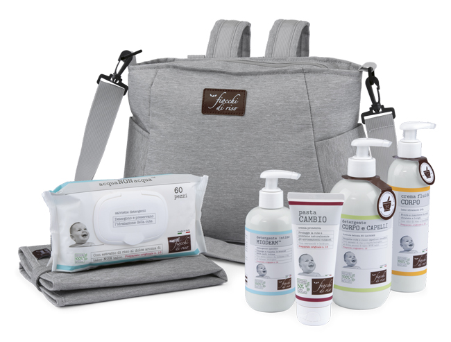 FIOCCHI DI RISO COFANETTO BORSA FASCIATOIO - Farma Nice