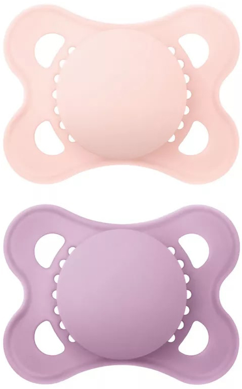 MAM SUCCHIETTO ORIGINAL 2-6 MESI SILICONE FEMMINA 2 PEZZI - Farma Nice