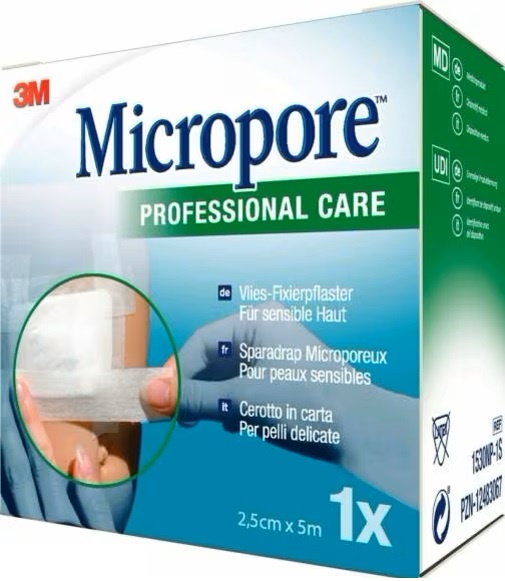 CEROTTO IN CARTA 3M MICROPORE SURGICAL TAPE M5X25MM REFILL - Farma Nice