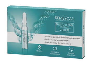 REMESCAR EFFETTO LIFTING ISTANTANEO V-SHAPE 5 FIALE X 2 ML - Farma Nice