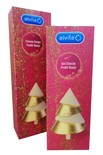 ALVITA GEL DOCCIA NATALE FRUTTI ROSSI 300 ML - Farma Nice