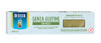 DE CECCO SPAGHETTI N12 CON PISELLI 250 G - Farma Nice