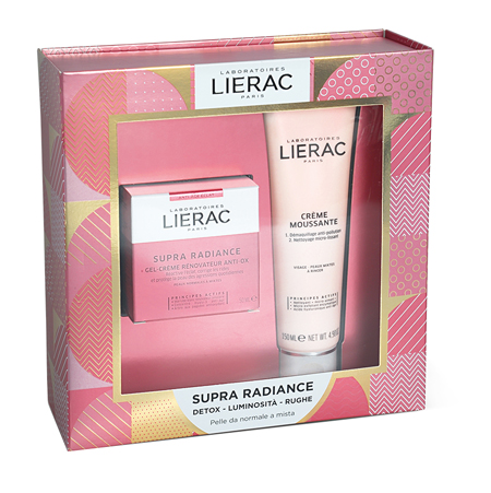 LIERAC CF SUPRARADIANCE GEL CREMA 50 ML + DEMAQUILLANT MOUSSE 150 ML - Farma Nice