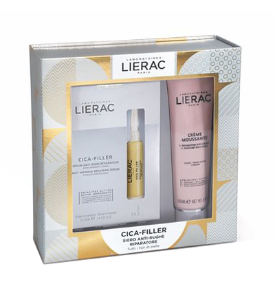 LIERAC CF CICA FILLER 3 FIALE X 10 ML + DEMAQUILLANT MOUSSE 150 ML - Farma Nice