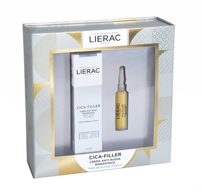 LIERAC CF CICA FILLER CREMA 40 ML + CICA FILLER FIALA 10 ML - Farma Nice