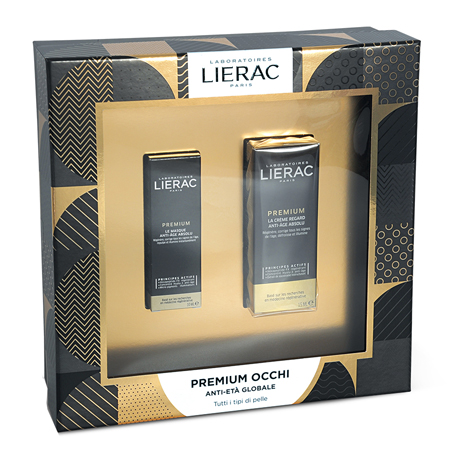 LIERAC CF PREMIUM OCCHI 15 ML + MM PREMIUM MASCHERA 10 ML - Farma Nice