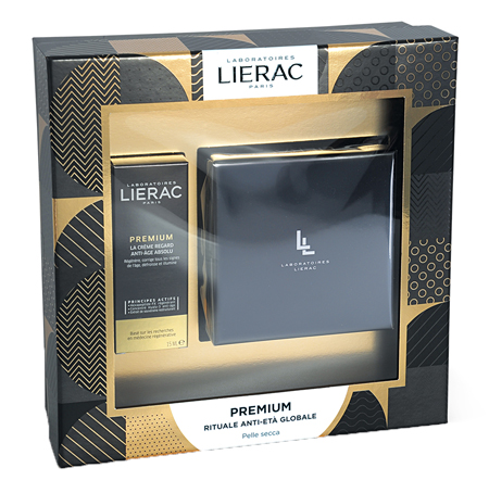 LIERAC CF PREMIUM CREMA VOLUPTUEUSE 50 ML + PREMIUM OCCHI 15 ML - Farma Nice