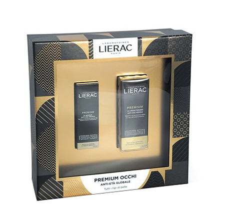 LIERAC CF PREMIUM CREMA SOYEUSE 50 ML + PREMIUM OCCHI 15 ML - Farma Nice