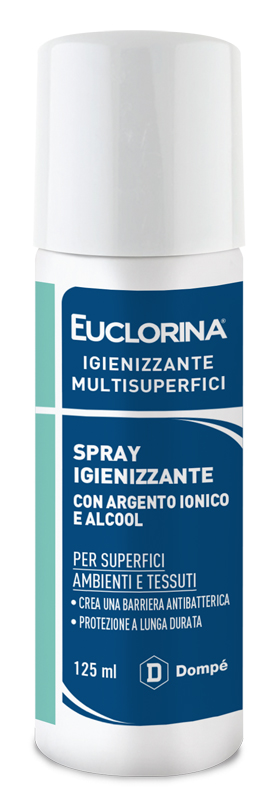EUCLORINA IGIENIZZANTE MULTISUPERFICI SPRAY 125 ML - Farma Nice