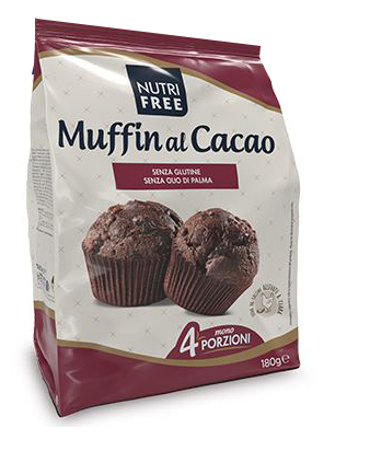 NUTRIFREE MUFFIN AL CACAO 4 X 45 G - Farma Nice