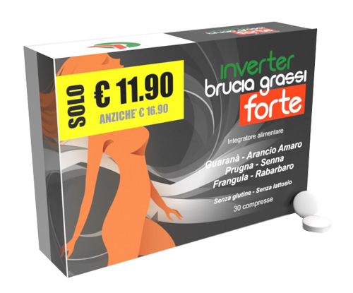 INVERTER BRUCIA GRASSI FORTE 30 COMPRESSE - Farma Nice