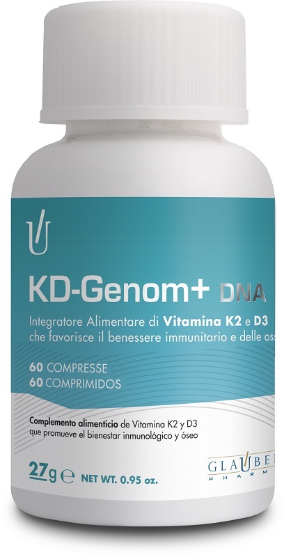 GLAUBER PHARMA KD-GENOM+ DNA 60 COMPRESSE - Farma Nice