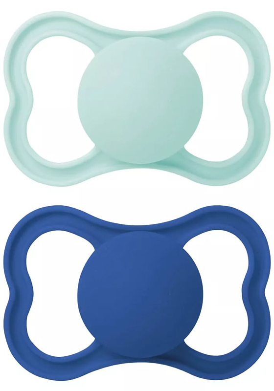 MAM AIR SUCCHIETTO 16+ MESI SILICONE MASCHIO 2 PEZZI - Farma Nice